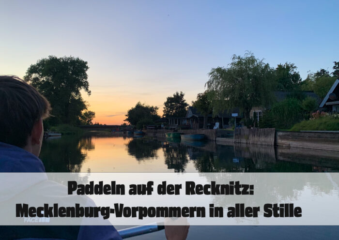 Paddeln auf der Recknitz