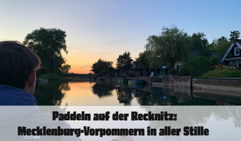 Paddeln auf der Recknitz